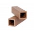 POLIVAN Балясина 3D WOOD (45*45), цвет Песочный